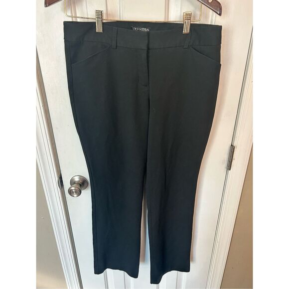 Express work dress pants black editor size 6S work attire office wear - Picture 1 of 5